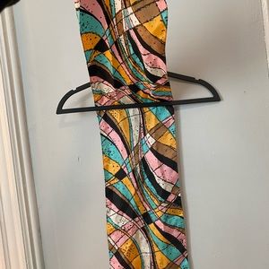 Vintage multicolor scarf
